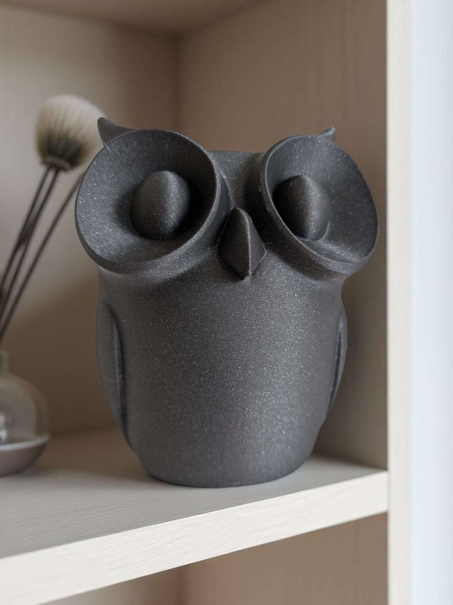 Buho Sabiduría Negro