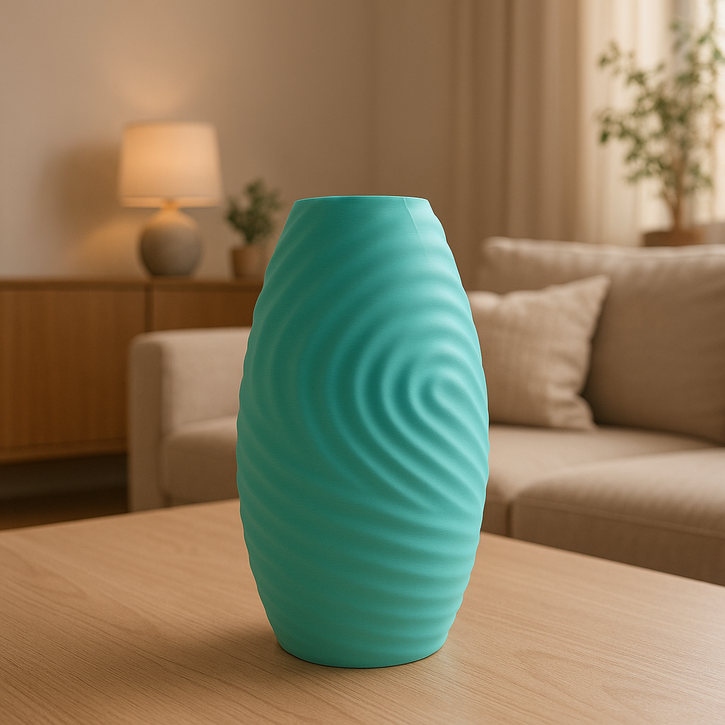 JARRON HUELLA AZUL MARINO