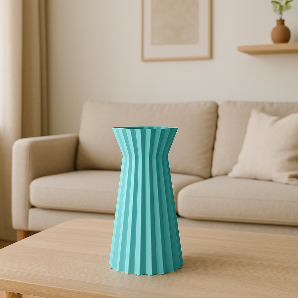 FLORERO SLOZENA AZUL MARINO