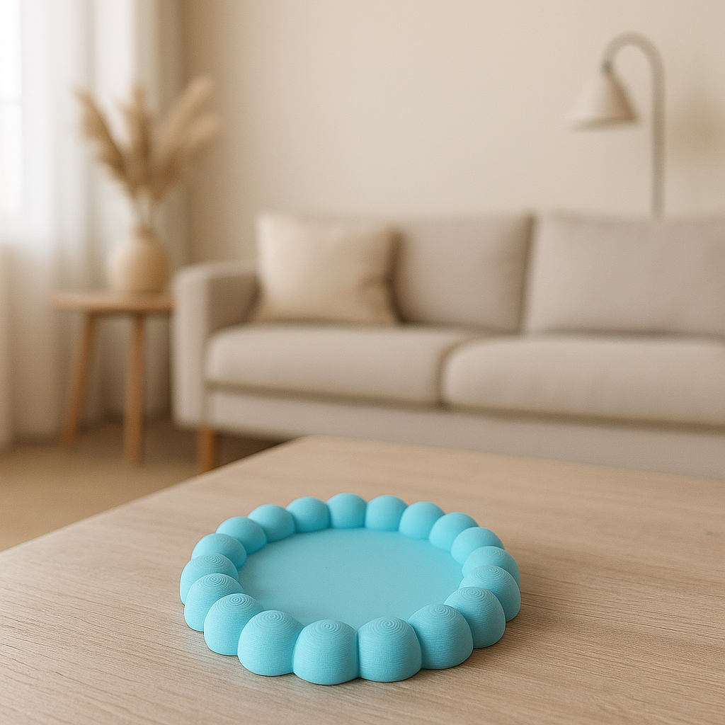 BANDEJA BUBLINA AZUL MARINO